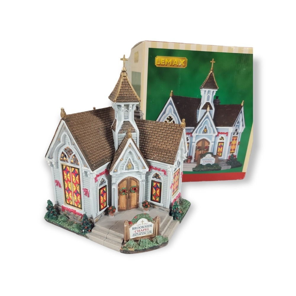 LEMAX Brookside Chapel ‎ - Christmas Village Lighted  65126